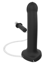 Load image into Gallery viewer, Strap On Me Silicone Cum Dildo - Black