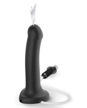 Load image into Gallery viewer, Strap On Me Silicone Cum Dildo - Black