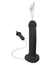 Load image into Gallery viewer, Strap On Me Silicone Cum Dildo - Black