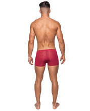 Load image into Gallery viewer, Seamless Sleek Short W-sheer Pouch Red Md