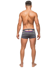 Load image into Gallery viewer, Heather Haze Cutout Short Grey Sm