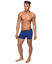 Load image into Gallery viewer, Pocket Pouch Cotton Spandex Short W-cavity Blue Xl