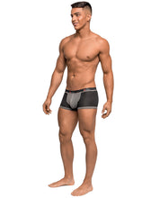 Load image into Gallery viewer, Reversible Dual Toned Mini Short Black Sm
