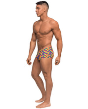 Load image into Gallery viewer, Pride Fest Contoured Pouch Mini Short Rainbow Lg