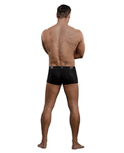 Load image into Gallery viewer, Bamboo Low Rise Pouch Enhancer Short Black Lg
