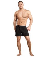 Load image into Gallery viewer, Bamboo Boxer Short Black Sm