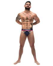 Load image into Gallery viewer, French Terry Cutout Moonshine Navy L-x