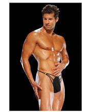 Load image into Gallery viewer, Male Power G-string W-straps &amp; Rings Black S-m