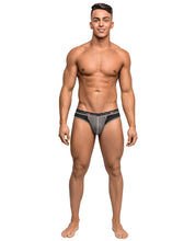 Load image into Gallery viewer, Reversible Dual Toned Thong Black S-m
