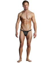 Load image into Gallery viewer, Male Power Bong Thong Black L-xl
