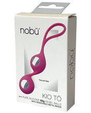 Load image into Gallery viewer, Nobu Kio To Training Size Chrome Beads - Fuchsia