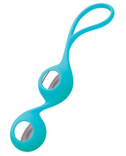 Load image into Gallery viewer, Nobu Kio To Training Size Chrome Beads - Teal