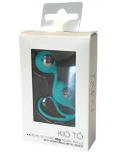 Load image into Gallery viewer, Nobu Kio To Training Size Chrome Beads - Teal