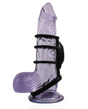 Load image into Gallery viewer, Doctor Love's Vibrating Cock Cage - Black