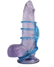 Load image into Gallery viewer, Doctor Love's Vibrating Cock Cage - Blue