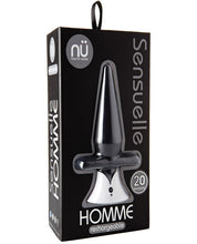 Load image into Gallery viewer, Sensuelle Homme Butt Plug - Black