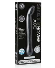 Load image into Gallery viewer, Sensuelle Homme Ace Rechargeable Prostate Massager - Black