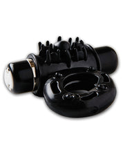 Load image into Gallery viewer, Sensuelle Bullet Ring Cockring - 7 Function Black
