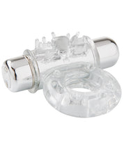 Load image into Gallery viewer, Sensuelle Bullet Ring Cockring - 7 Function Clear