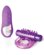 Load image into Gallery viewer, Sensuelle Remote Control Rechargeable Bullet Ring - Purple