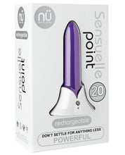 Load image into Gallery viewer, Sensuelle Point Rechargeable Bullet - Purple