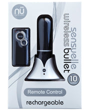 Load image into Gallery viewer, Sensuelle Rechargeable Wireless Remote Control Bullet - Black