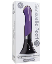 Load image into Gallery viewer, Sensuelle Pearl Rechargeable Vibrator - Purple