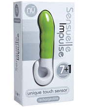 Load image into Gallery viewer, Sensuelle Impulse Rechargeable Slimline Vibrator - Green