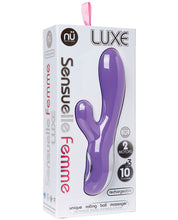 Load image into Gallery viewer, Sensuelle Femme Luxe 10 Fun Rabbit Massager - Purple