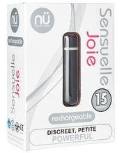 Load image into Gallery viewer, Sensuelle Joie Bullet - 15 Function Black
