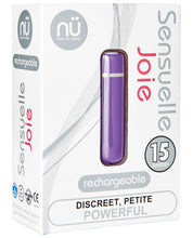 Load image into Gallery viewer, Sensuelle Joie Bullet - 15 Function Purple