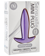 Load image into Gallery viewer, Sensuelle Mini Butt Plug - Purple
