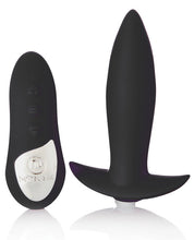 Load image into Gallery viewer, Sensuelle Remote Control Rechargeable Mini Plug - Black