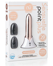 Load image into Gallery viewer, Sensuelle Point Plus Rechargeable Bullet - Rose Gold