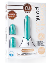 Load image into Gallery viewer, Sensuelle Point Plus Rechargeable Bullet - Tiffany Blue