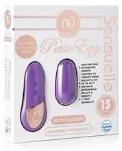 Load image into Gallery viewer, Sensuelle Remote Control Petite Egg -  15 Function Purple