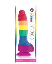 Load image into Gallery viewer, Colours Pride Edition 6" Dong W-suction Cup