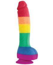Load image into Gallery viewer, Colours Pride Edition 8" Dong W-suction Cup