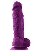 Load image into Gallery viewer, Coloursoft 5" Silicone Soft Dildo - Purple