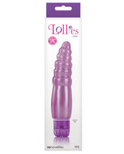 Load image into Gallery viewer, Lollies Pixie Vibrating Dong - Purple