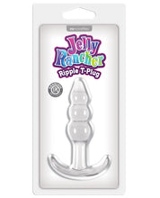 Load image into Gallery viewer, Jelly Rancher Ripple T-plug - Clear