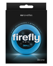 Load image into Gallery viewer, Firefly Halo Small Cockring - Blue