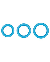 Load image into Gallery viewer, Firefly Halo Small Cockring - Blue