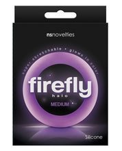 Load image into Gallery viewer, Firefly Halo Medium Cockring - Purple