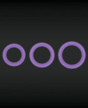 Load image into Gallery viewer, Firefly Halo Medium Cockring - Purple