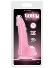 Load image into Gallery viewer, Firefly Smooth Glowing 5" Dong - Pink