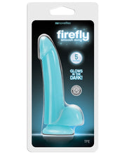 Load image into Gallery viewer, Firefly Smooth Glowing 5" Dong - Blue