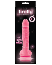 Load image into Gallery viewer, Firefly 5" Silicone Glowing Dildo - Pink