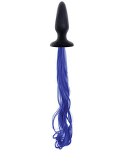 Load image into Gallery viewer, Unicorn Tail Butt Plug - Blue