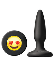 Load image into Gallery viewer, Tails Moji's Ily Butt Plug - Black